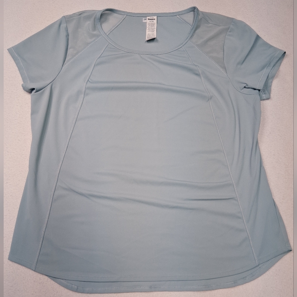Reebok Women's Sky Blue Short Sleeve Tee